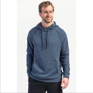 Rhone French Terry Hoodie; Navy; Medium